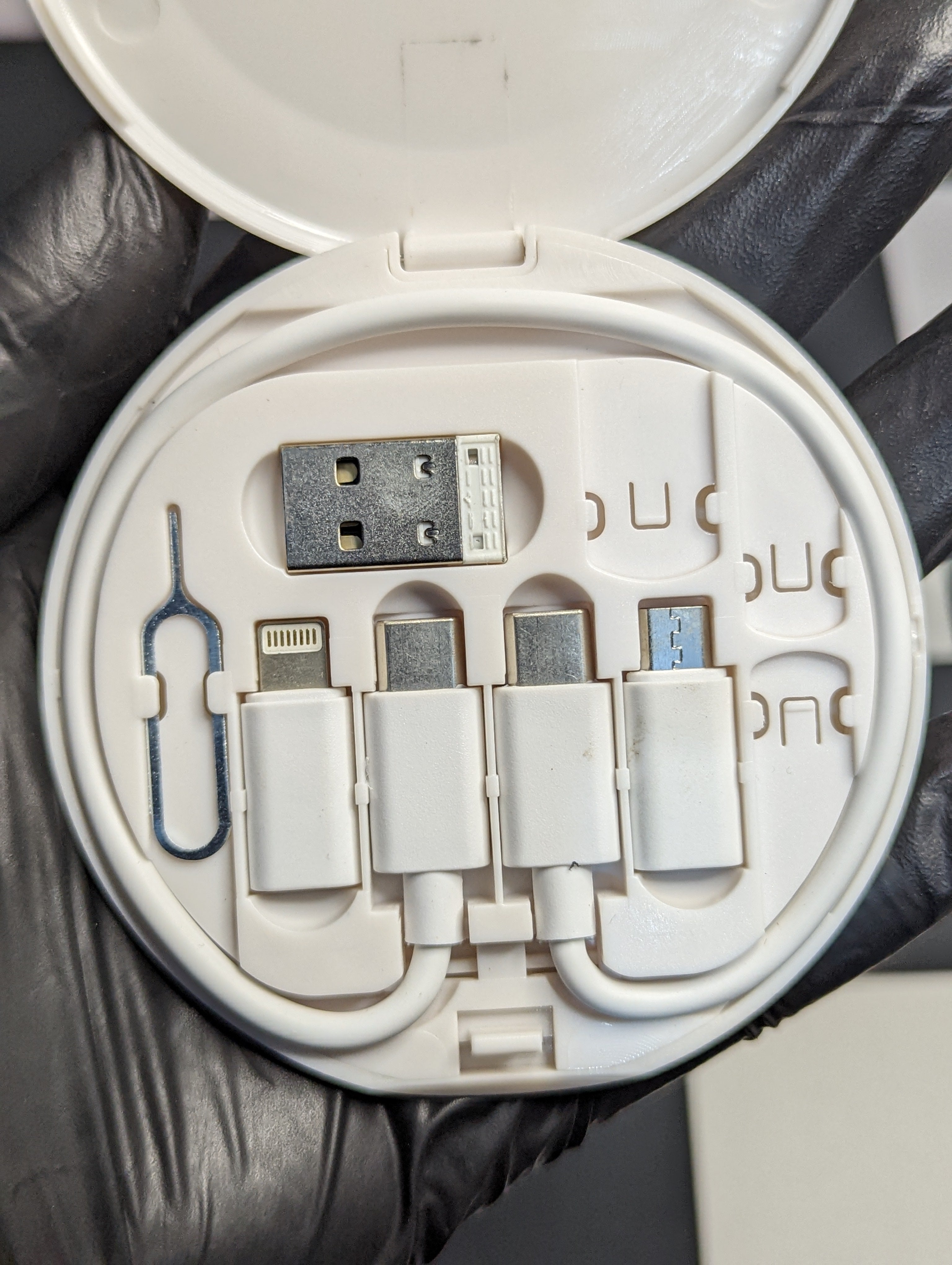 60W Multifunction Data Cable Set – All-in-One Fast Charging & Storage Solution