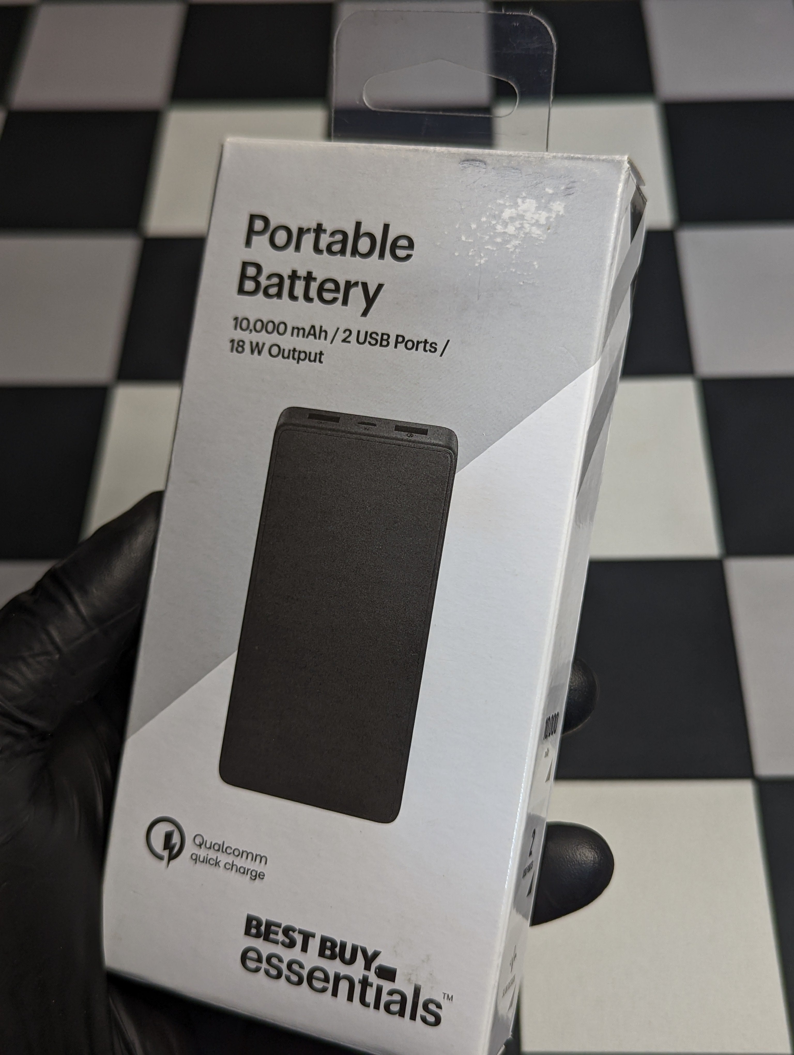 Best Buy Essentials 10,000mAh Portable Power Bank – Fast Charging Power On the Go