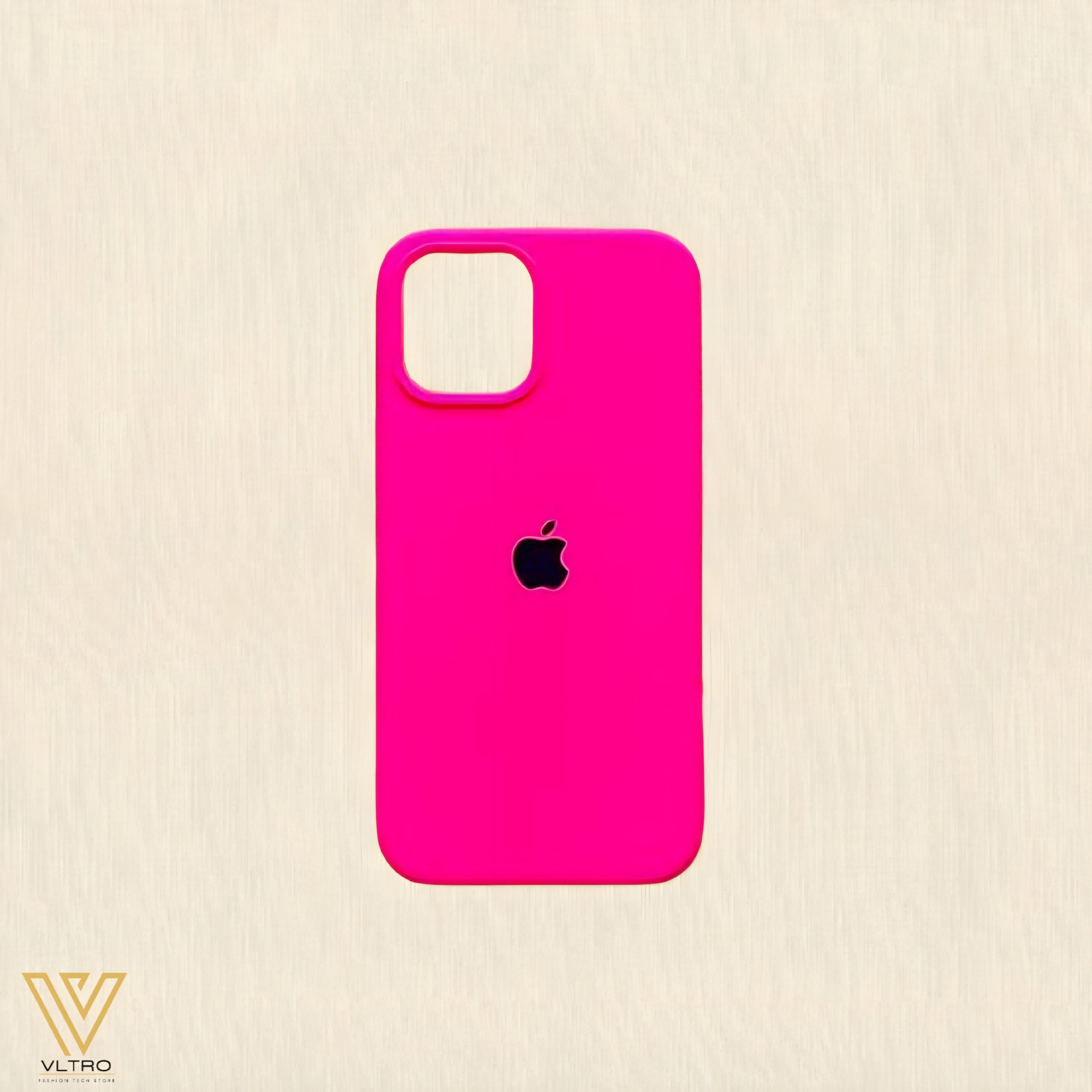 Neon Pink Silicone iPhone Case – Slim, Stylish & Durable