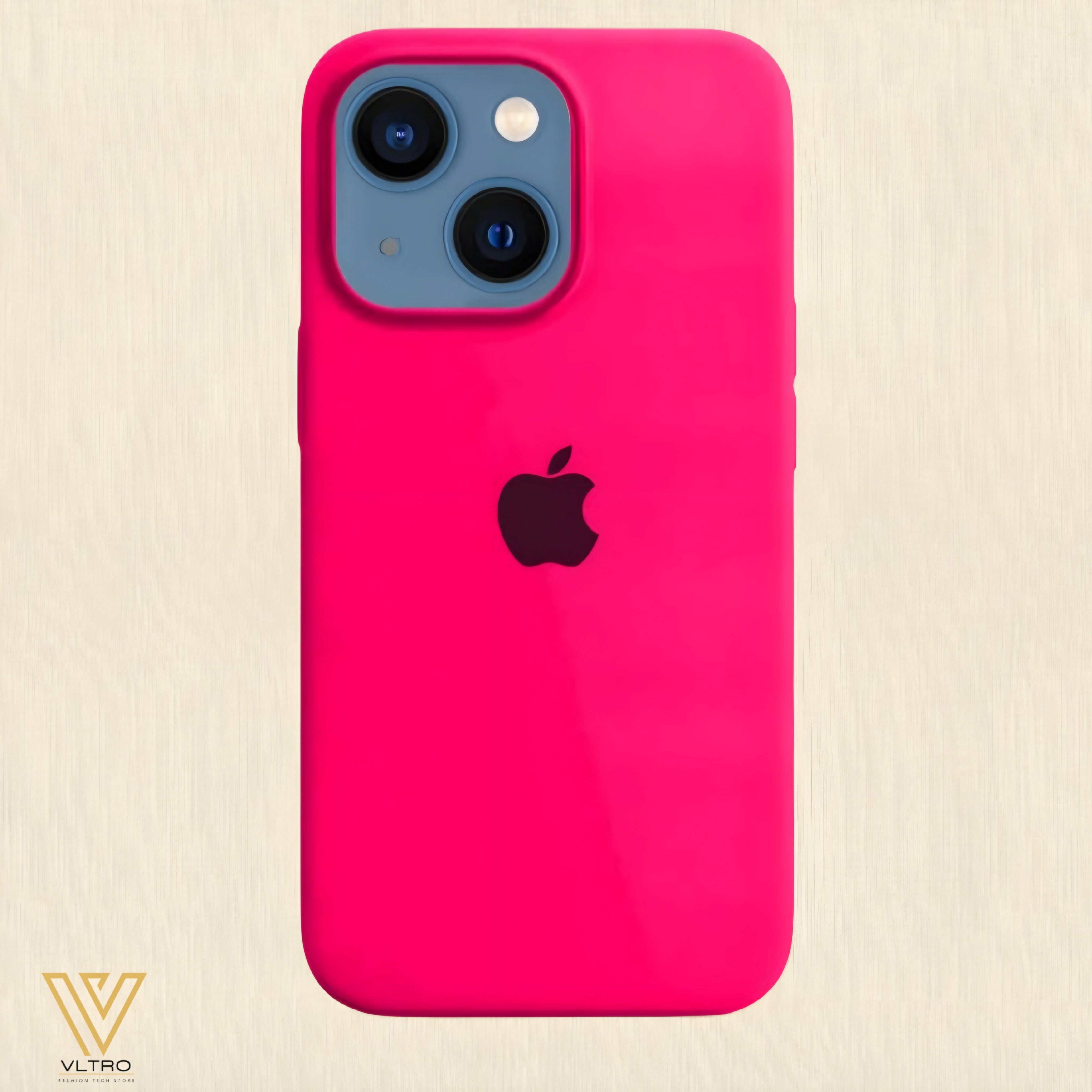 Neon Pink Silicone iPhone Case – Slim, Stylish & Durable