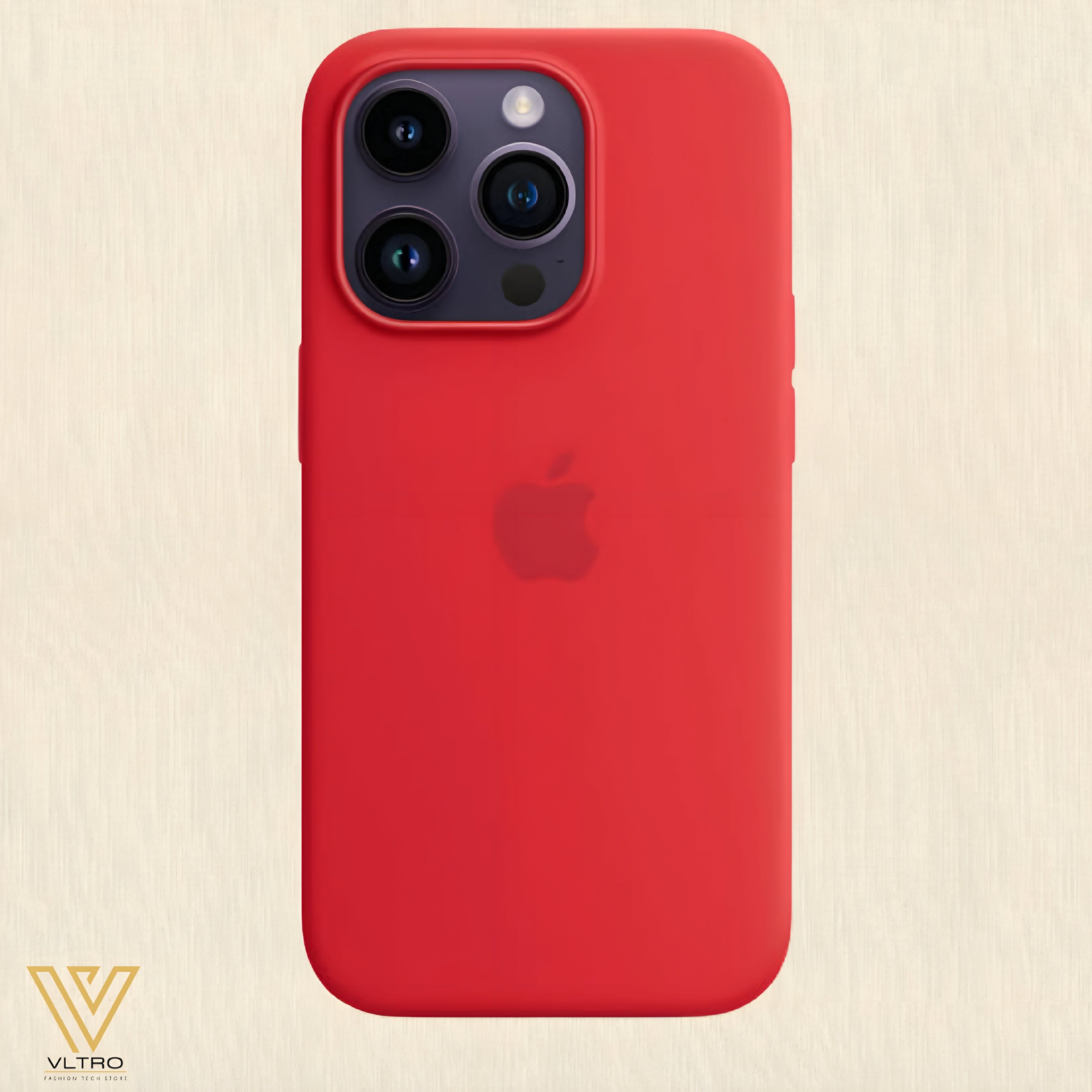 Red Silicone iPhone Case – Slim, Stylish & Durable