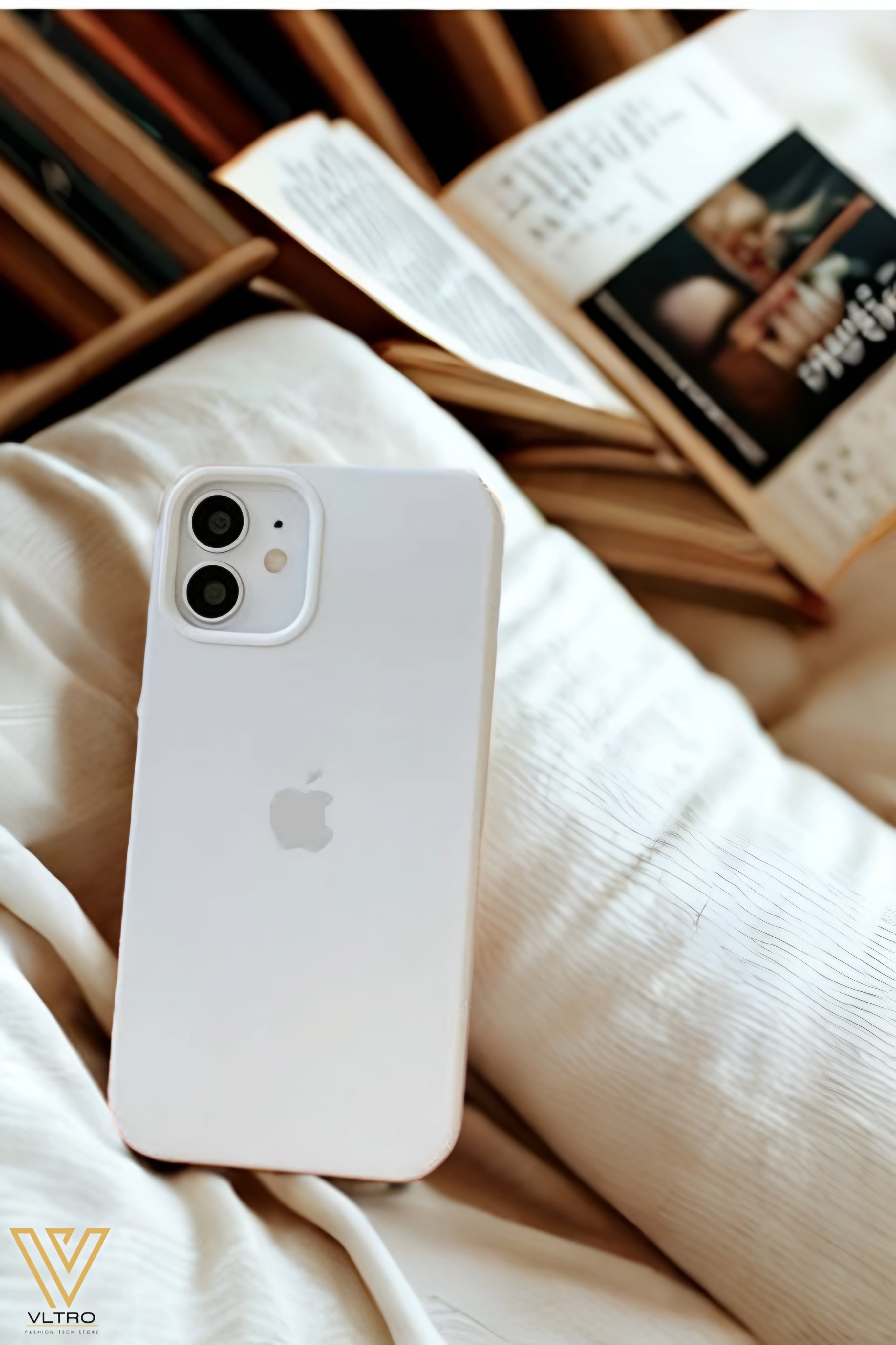White Silicone iPhone Case – Slim, Stylish & Durable