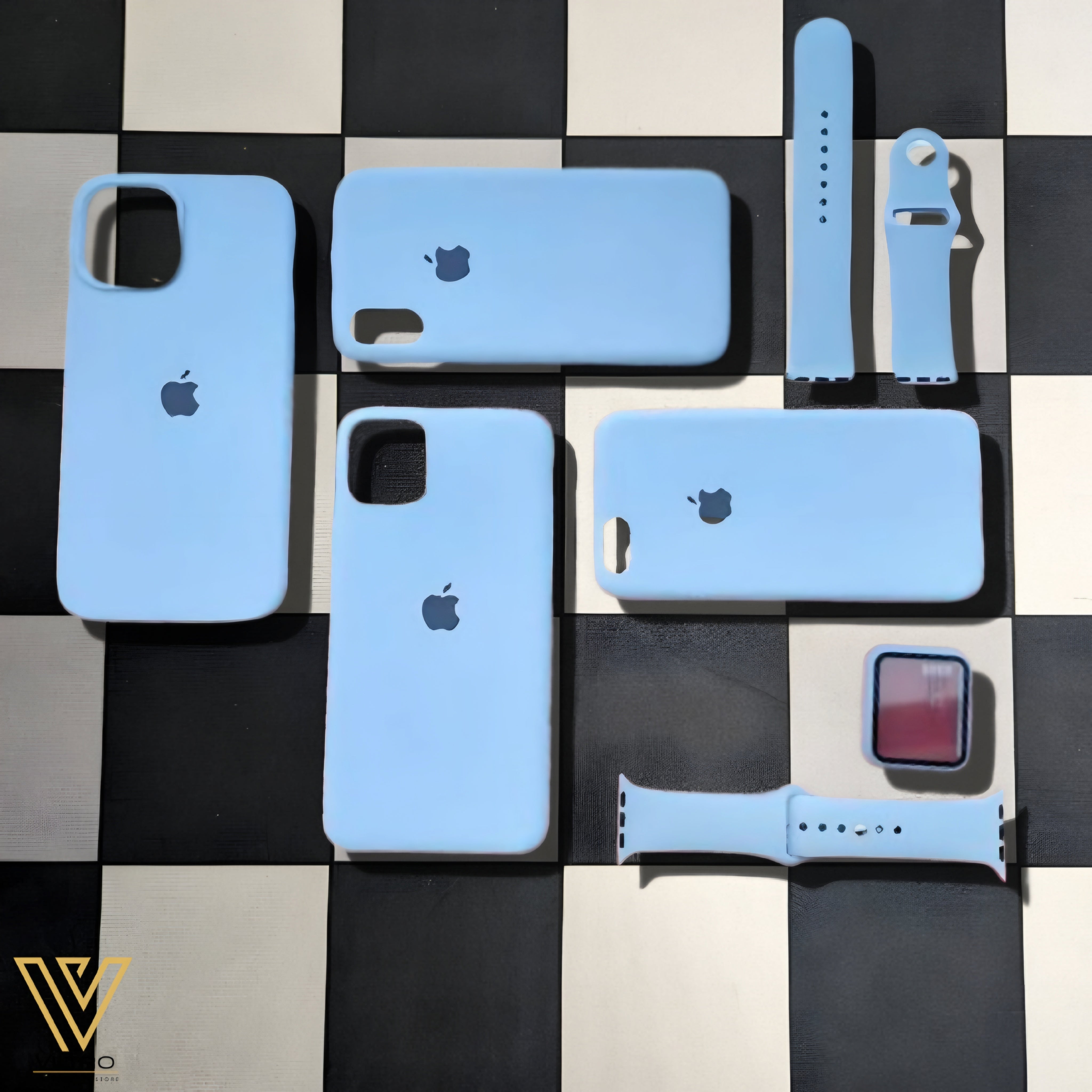 Sierra Blue Silicone iPhone Case – Slim, Stylish & Durable