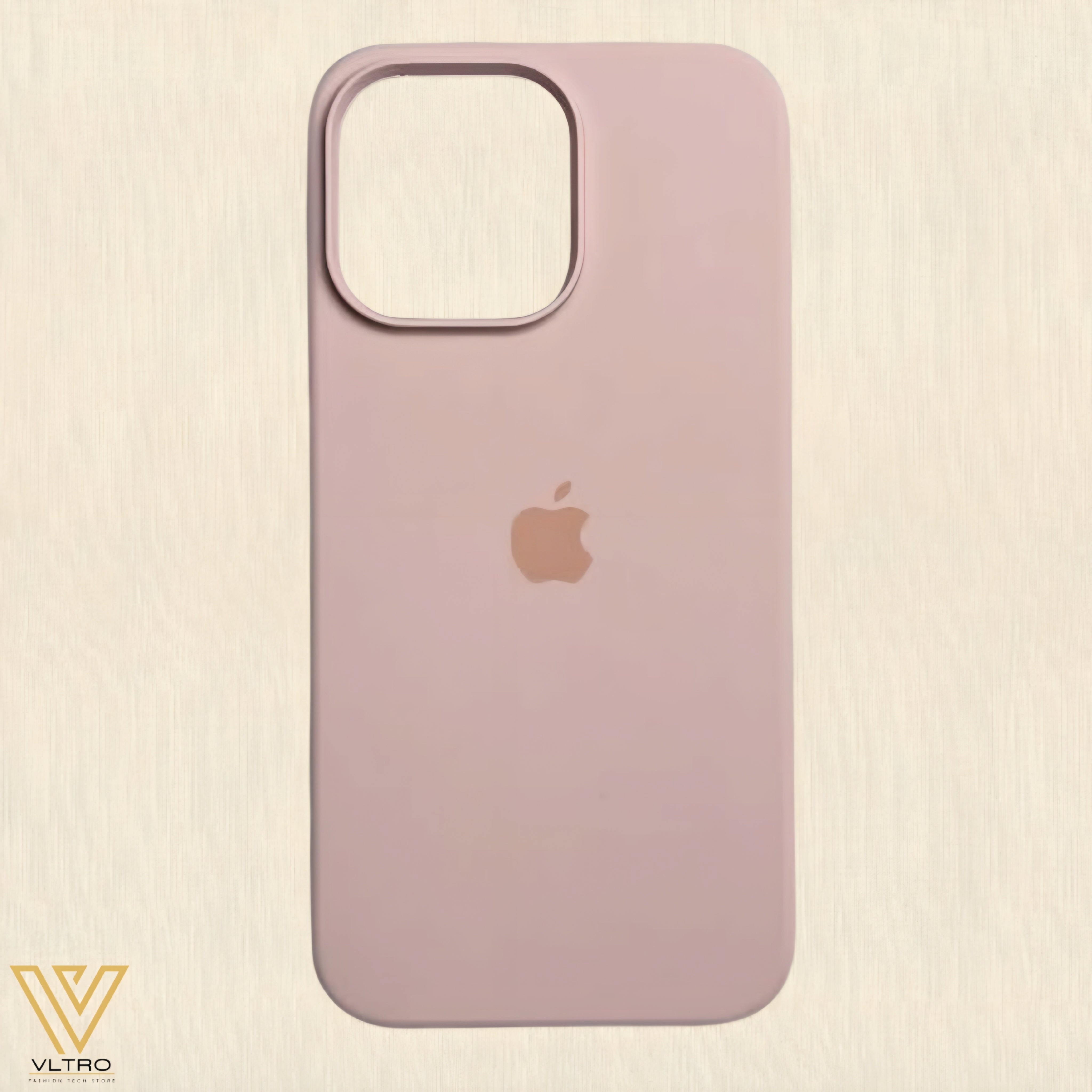 Sand Pink Silicone iPhone Case – Slim, Stylish & Durable
