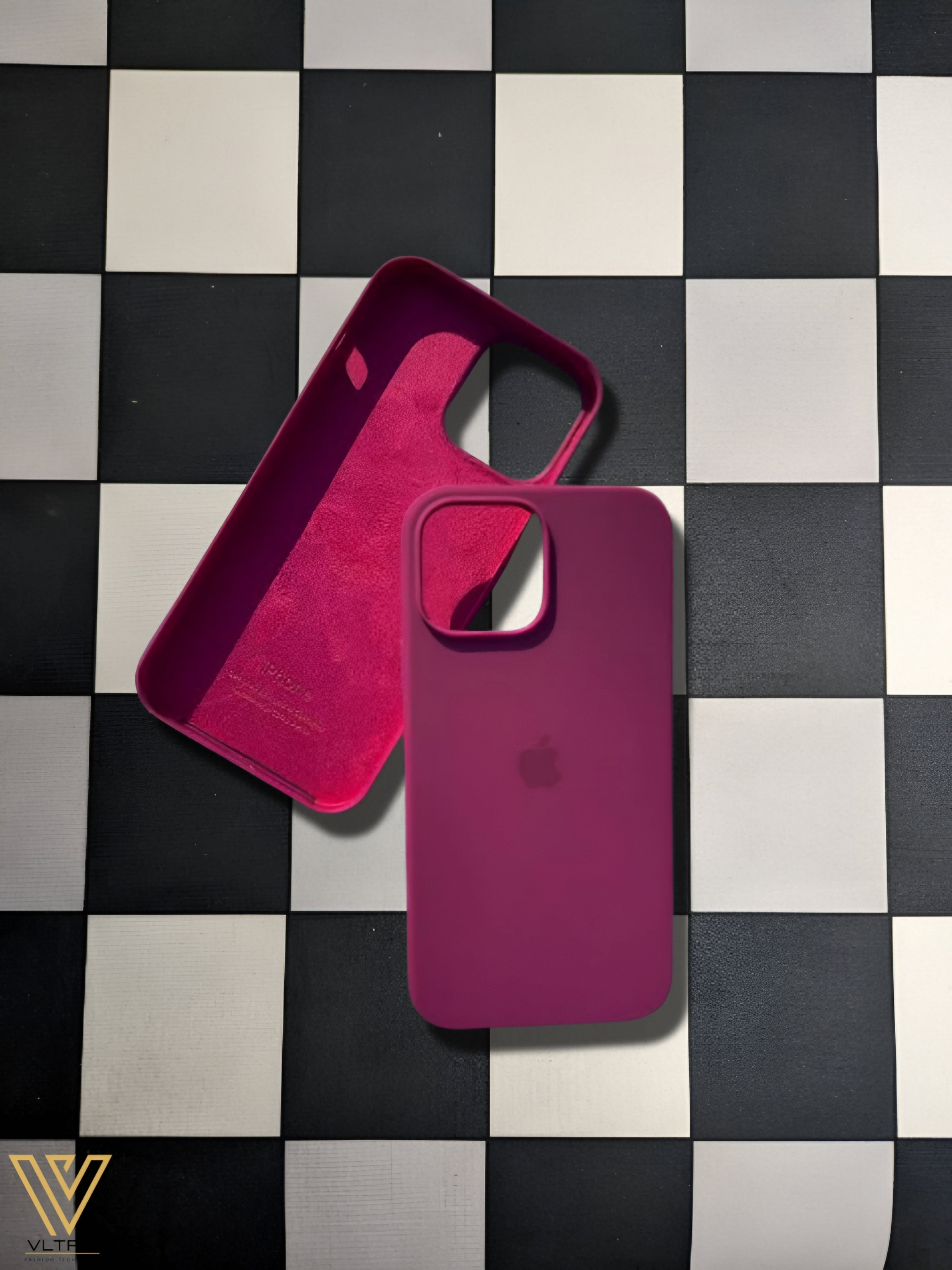 Plum Silicone iPhone Case – Slim, Stylish & Durable