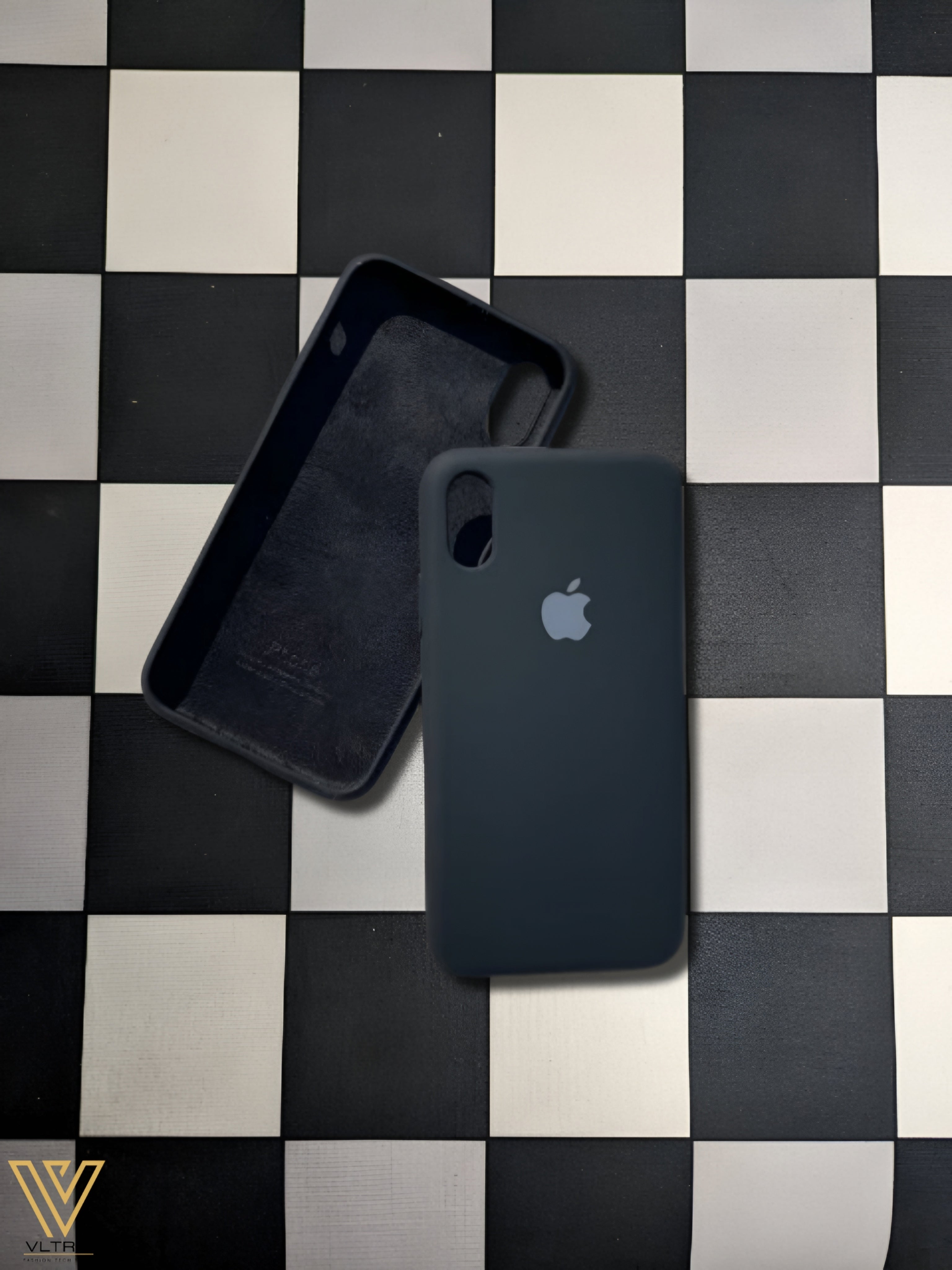 Jet Black Silicon Case