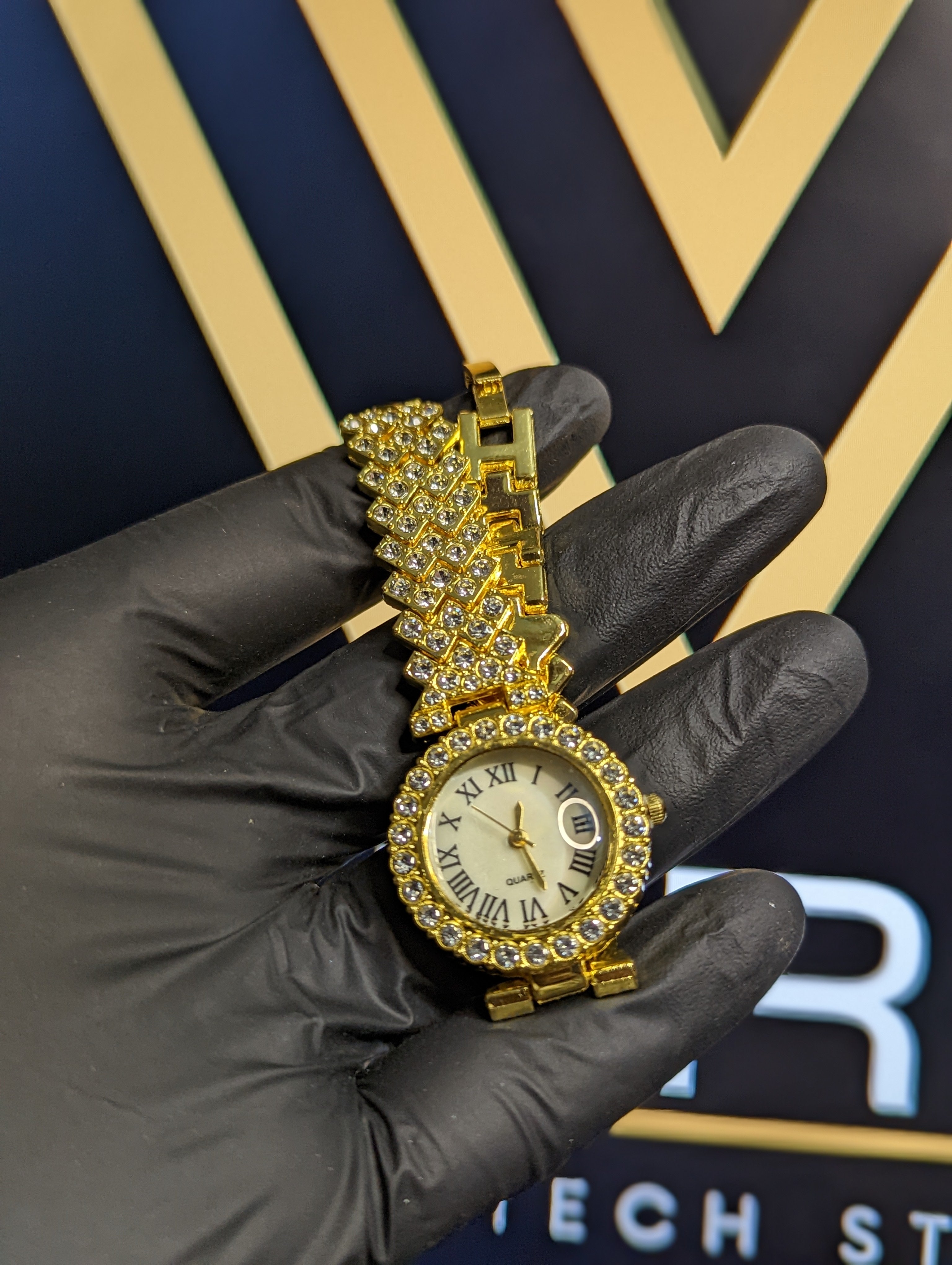 A58 Plus Smartwatch & Luxury Jewelry Set