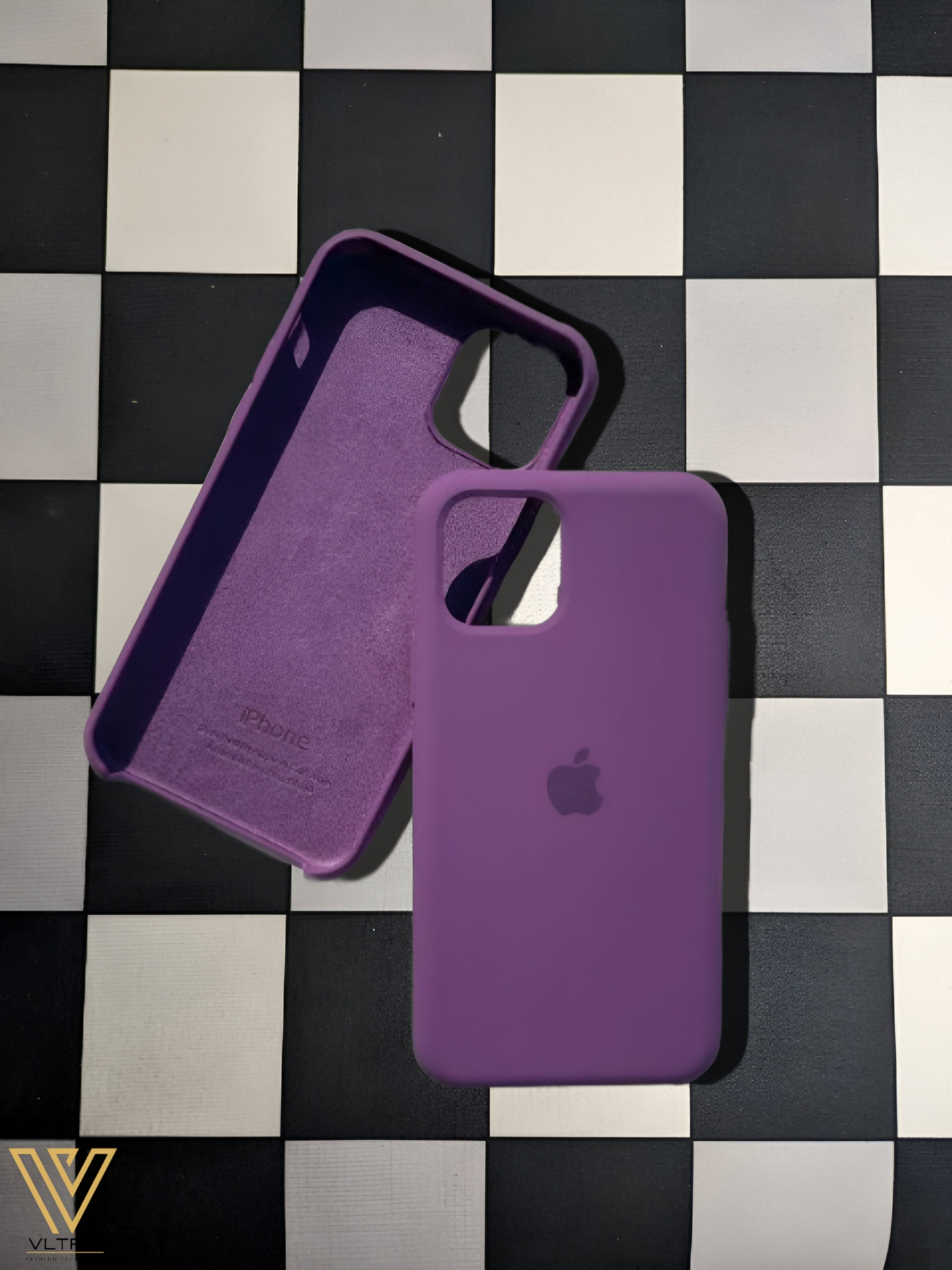 Purple Silicone iPhone Case – Slim, Stylish & Durable