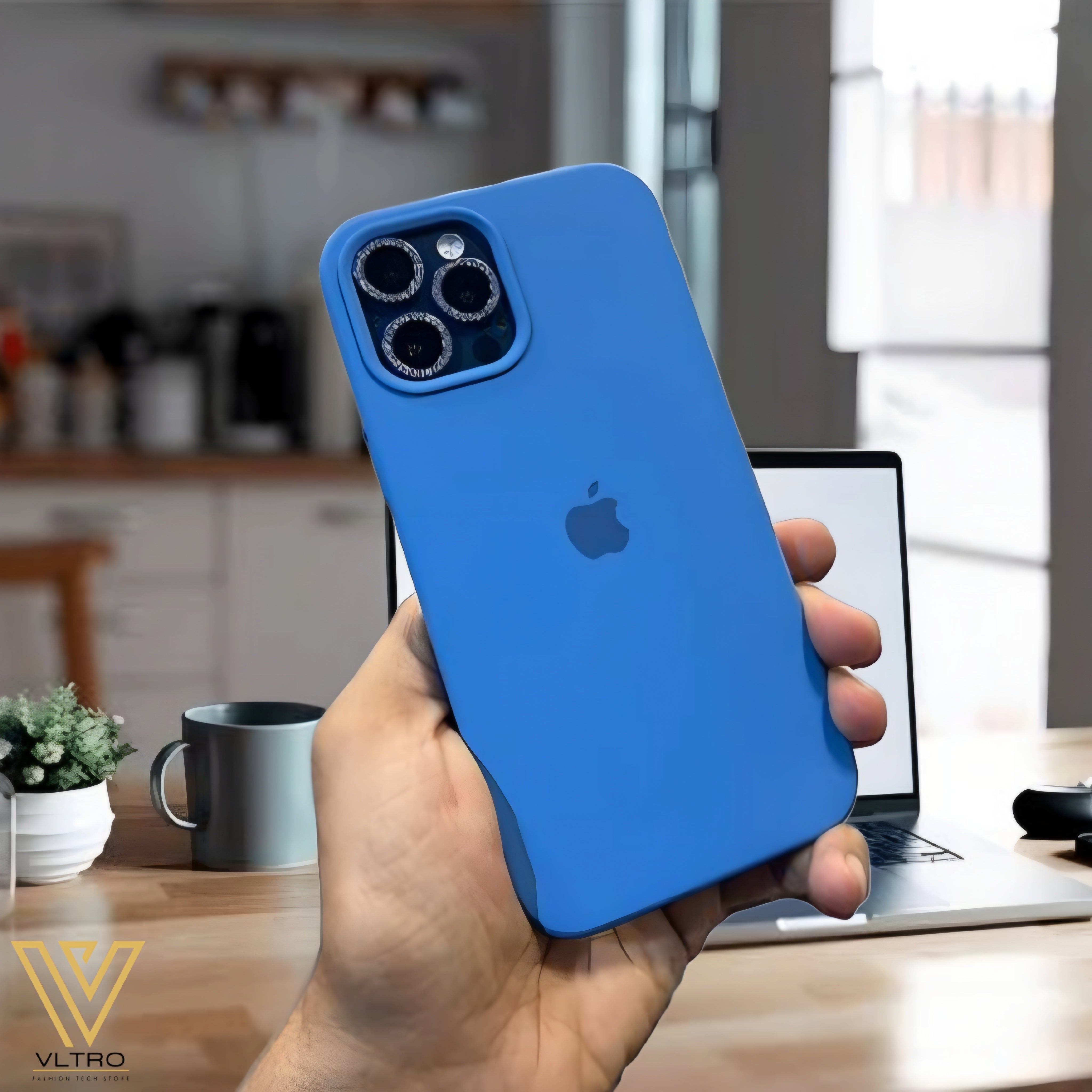 Royal blue Silicone iPhone Case – Slim, Stylish & Durable