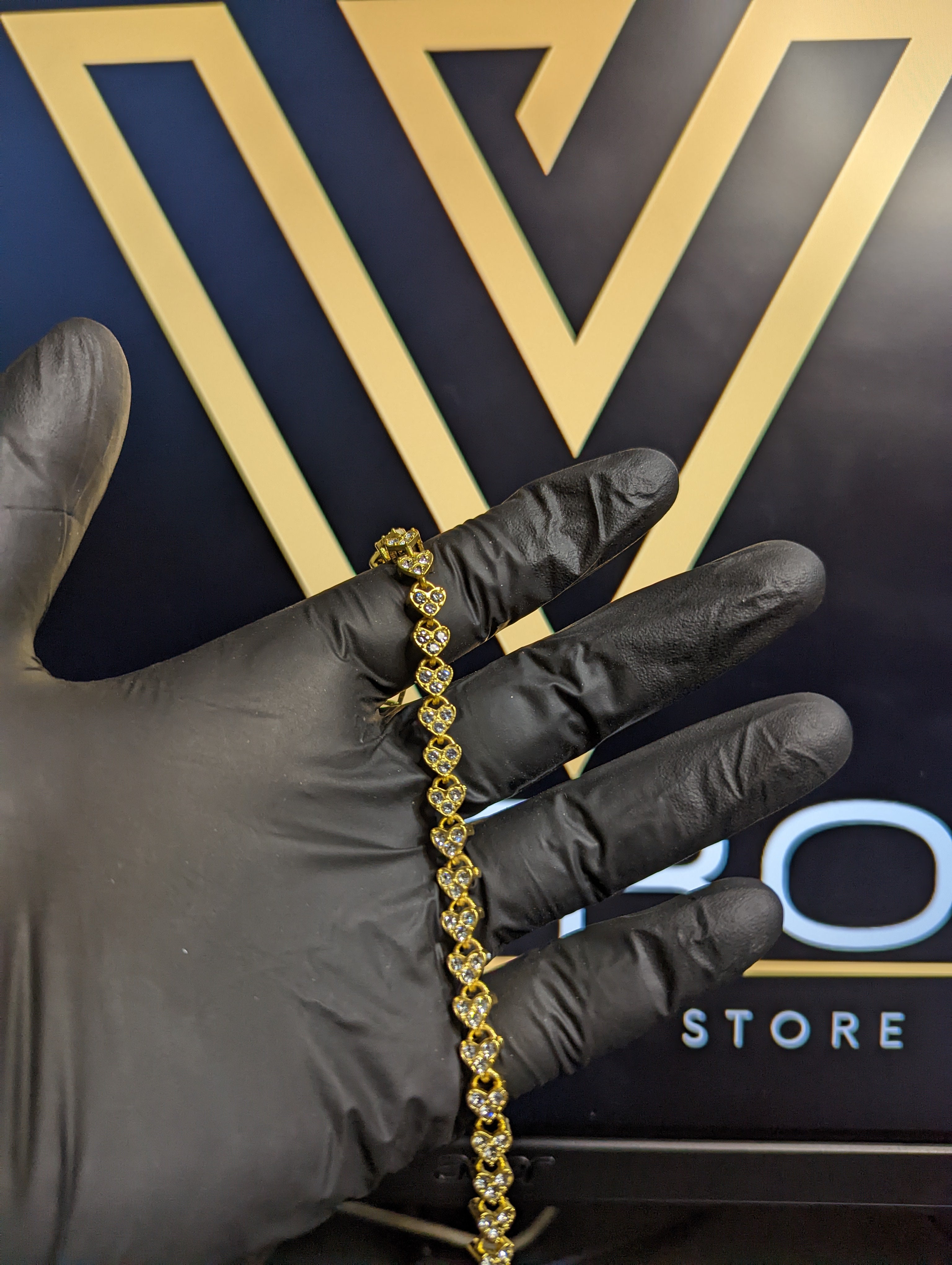 A58 Plus Smartwatch & Luxury Jewelry Set